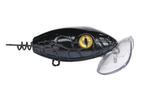 NALUCA LAKE FORK LFT LURES HISSYFIT Black 3.8cm 7g