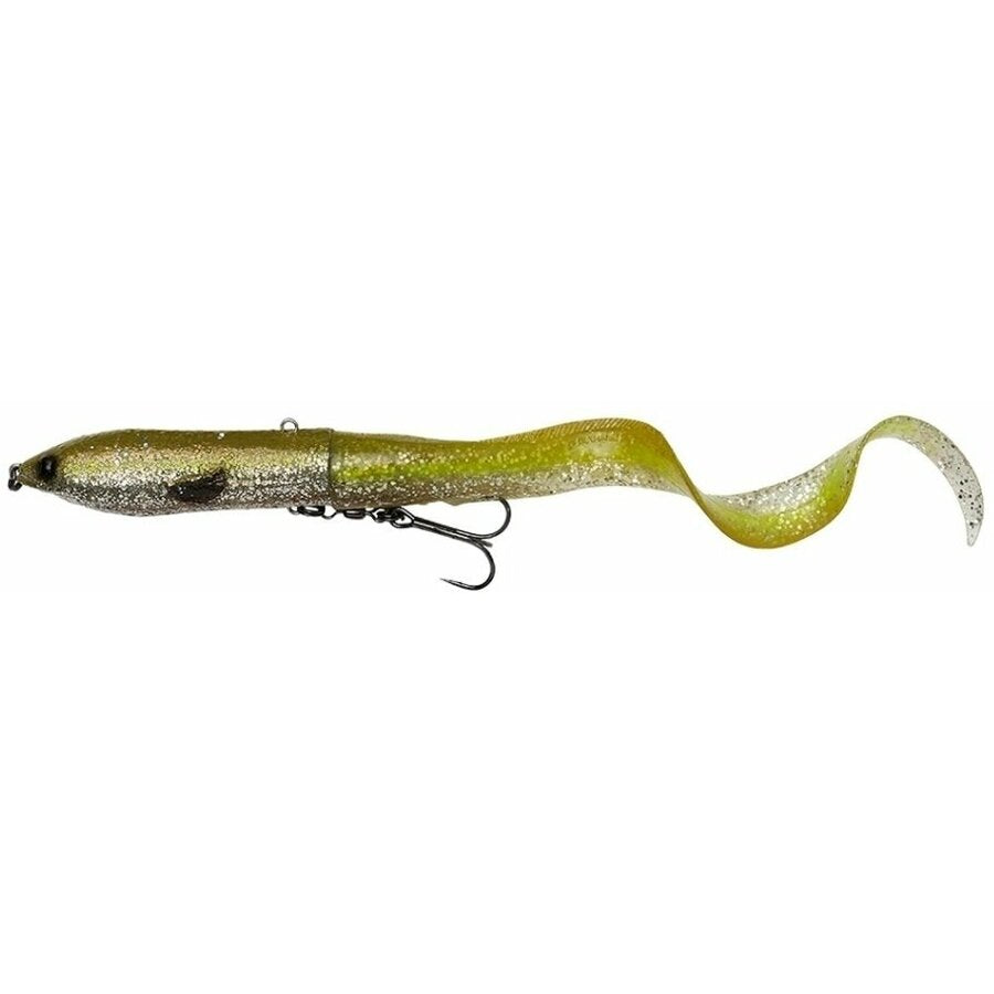 NALUCA SAVAGE GEAR HARD 3D EEL SILVER AYU 17CM 50G 2+1BUC/PLIC