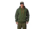 NAVITAS Low Key Zip Hoody Green