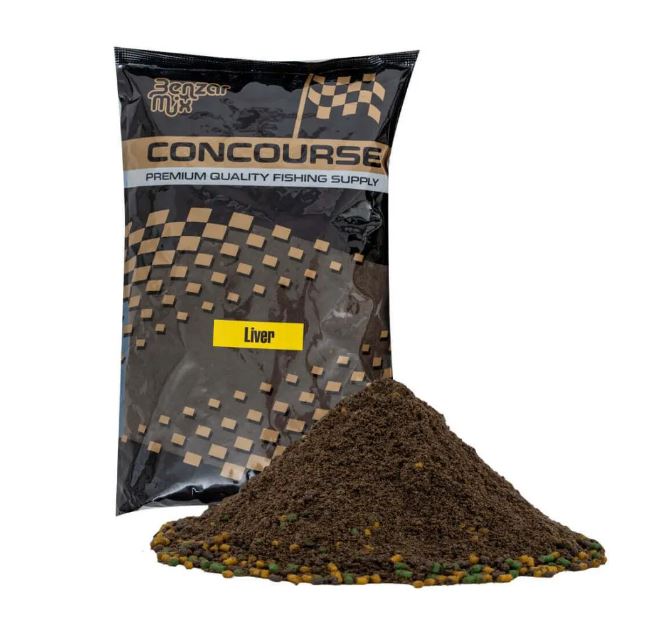 Nada Benzar Mix Concourse Method Groundbait and Pellet Liver Ficat 800g
