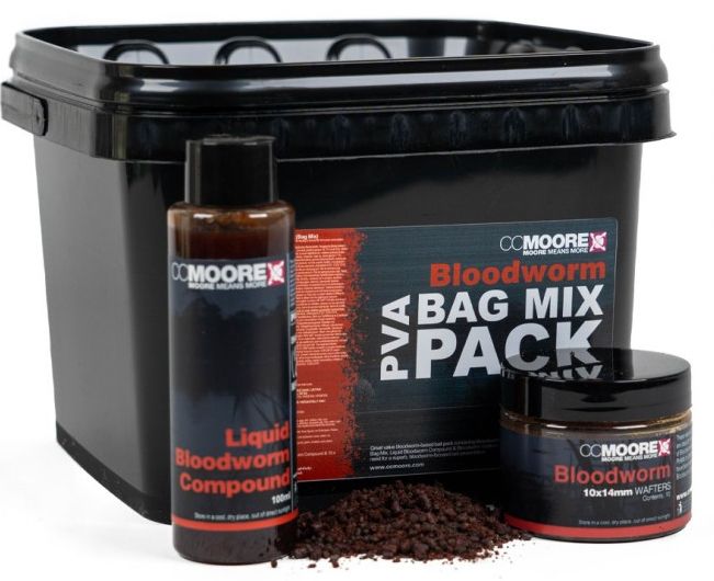 Nada CC MOORE PVA Bag Mix Pack Bloodworm