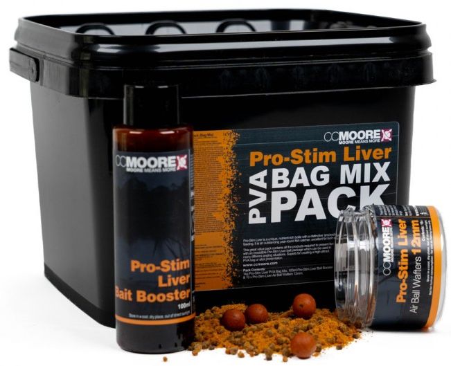 Nada CC MOORE PVA Bag Mix Pack Pro Stim Liver
