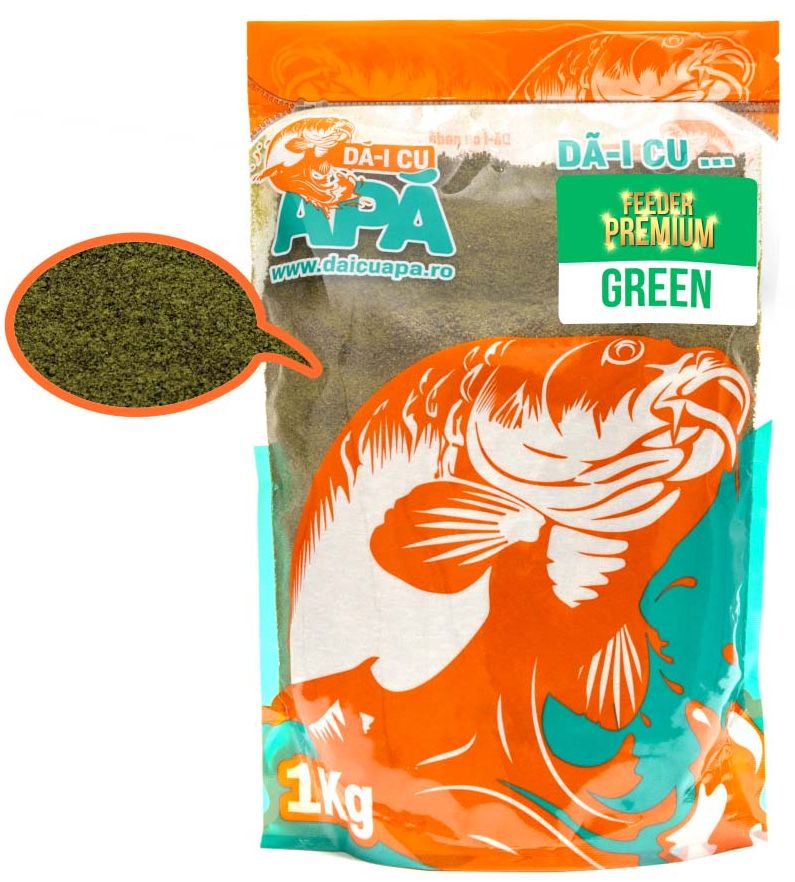 Nada Da-i Cu Apa Feeder Premium, Green, 1kg
