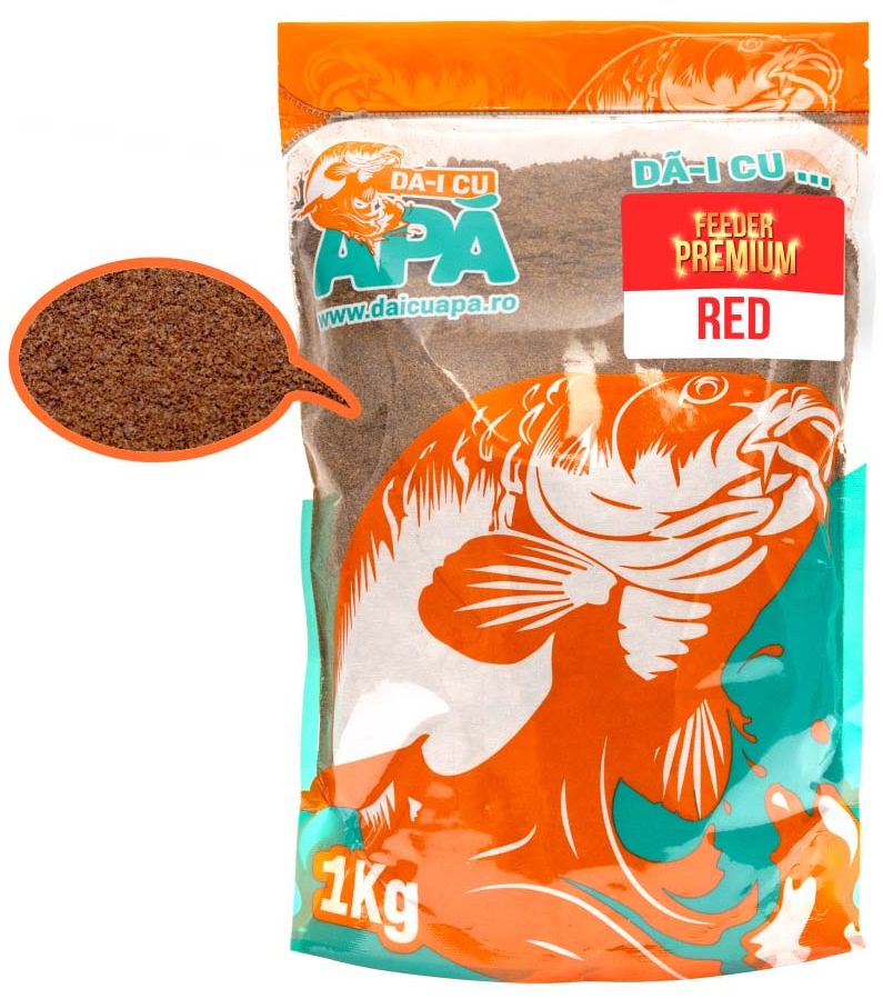Nada Da-i Cu Apa Feeder Premium, Red, 1kg