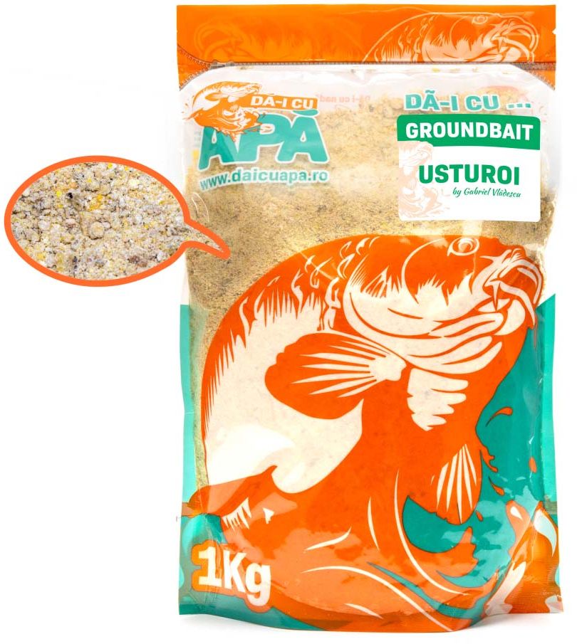 Nada Da-i Cu Apa Groundbait, Usturoi, 1kg