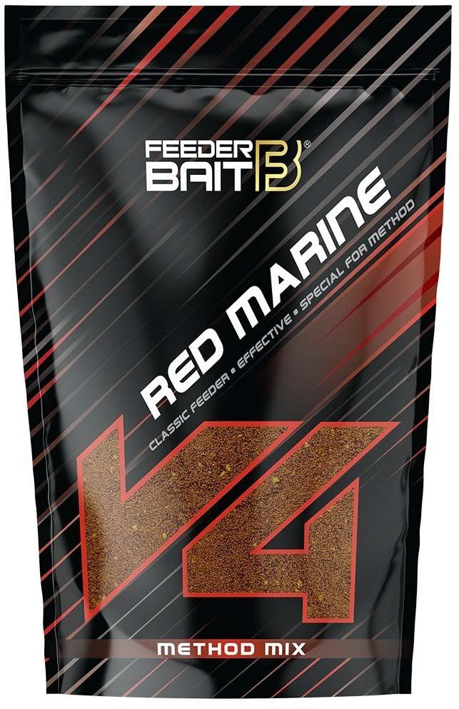 Nada FEEDER BAIT Method Mix V4 Feeder Bait, Red Marine, 800g