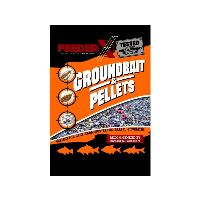Nada FeederX  Super Scobar Black 900Gr