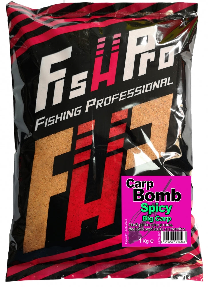 Nada Fish Pro Carp Bomb Spicy Big Carp 1kg