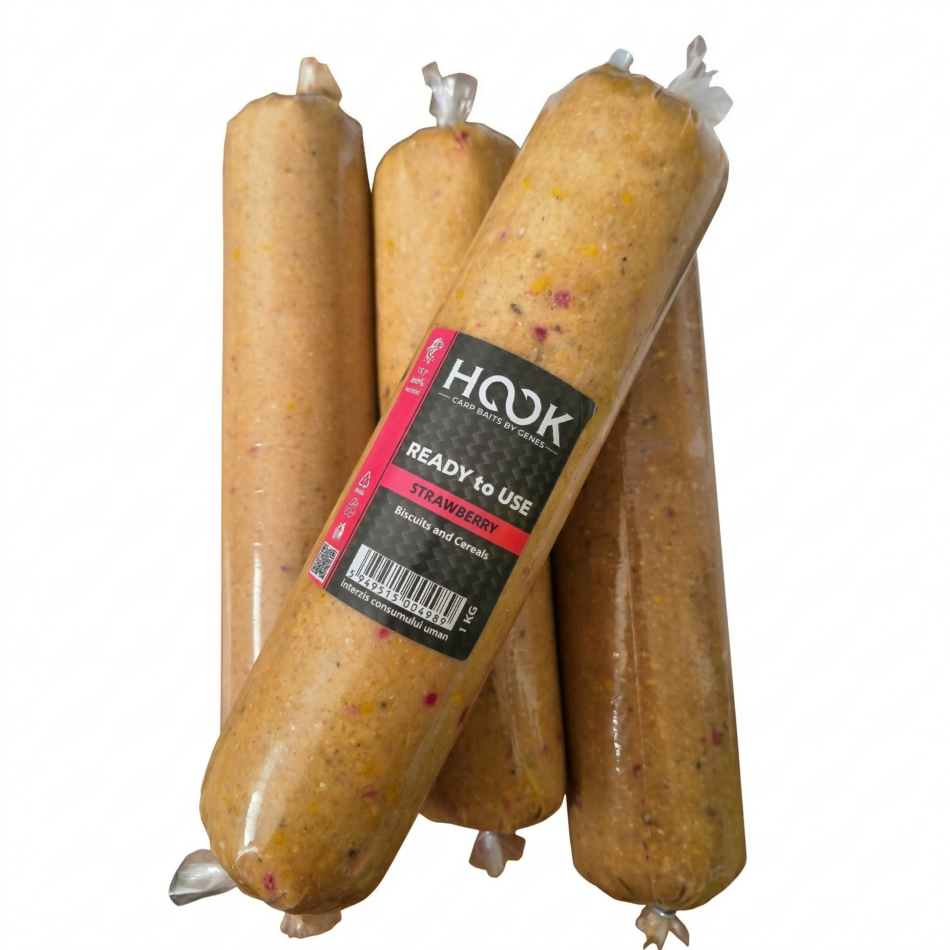 Nada HOOKBAITS Ready to Use, Strawberry, 1kg