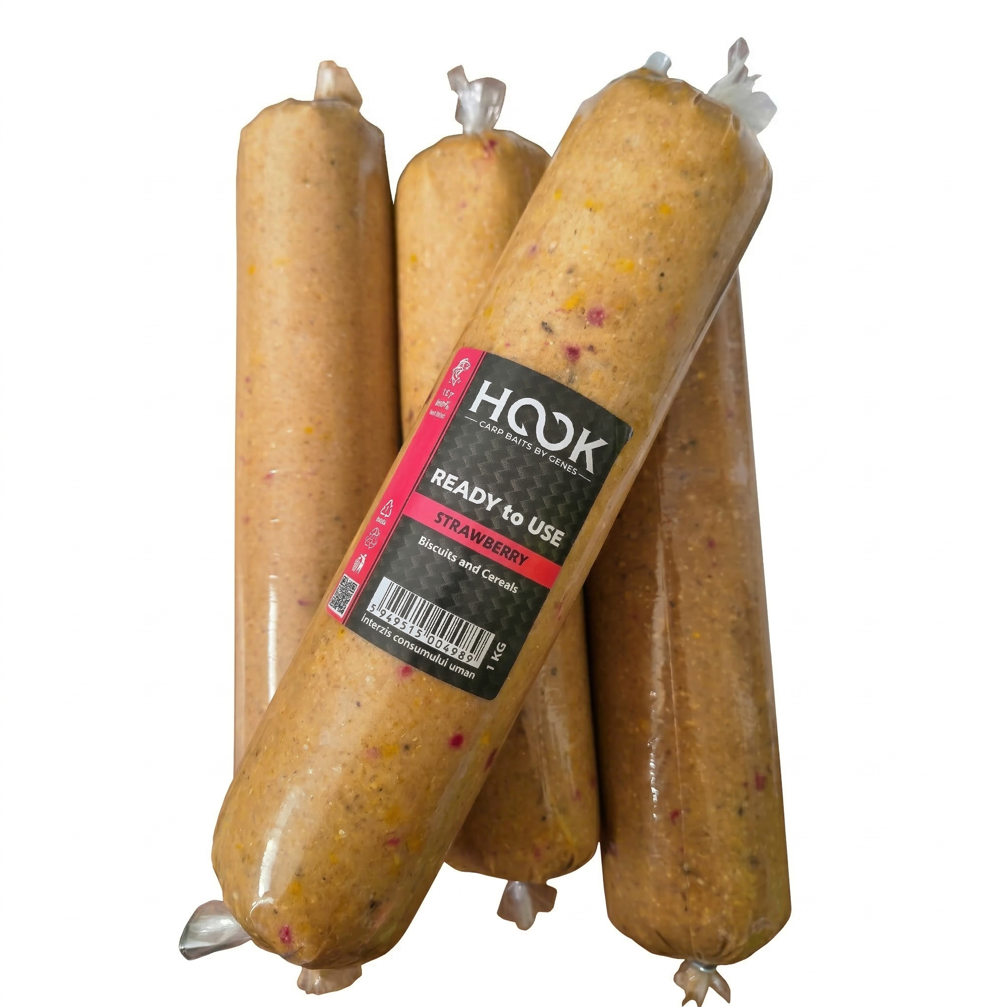 Nada HOOKBAITS Ready to Use, Strawberry, 1kg