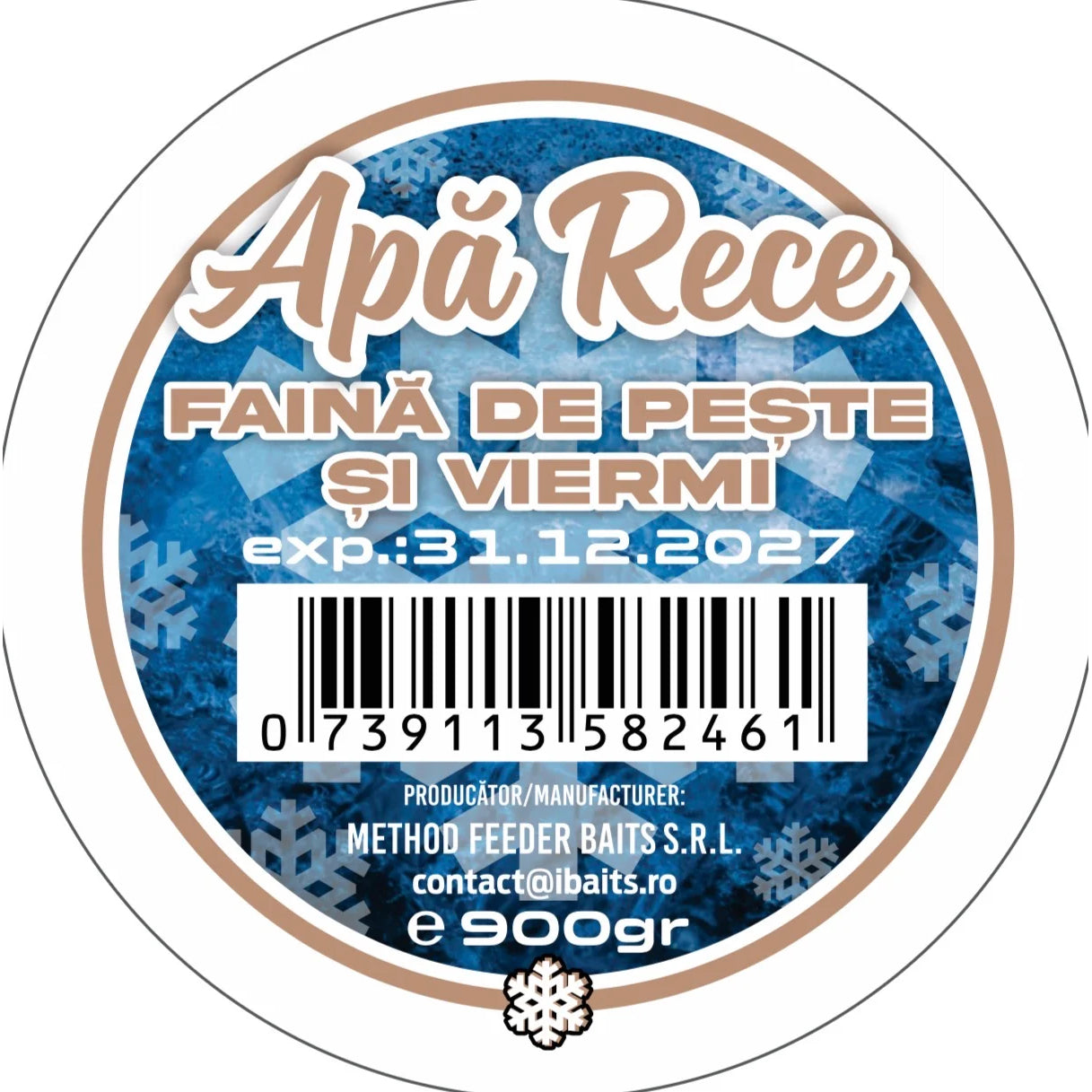 Nada IBAITS Apa Rece, Faina de Peste si Viermi, 900g