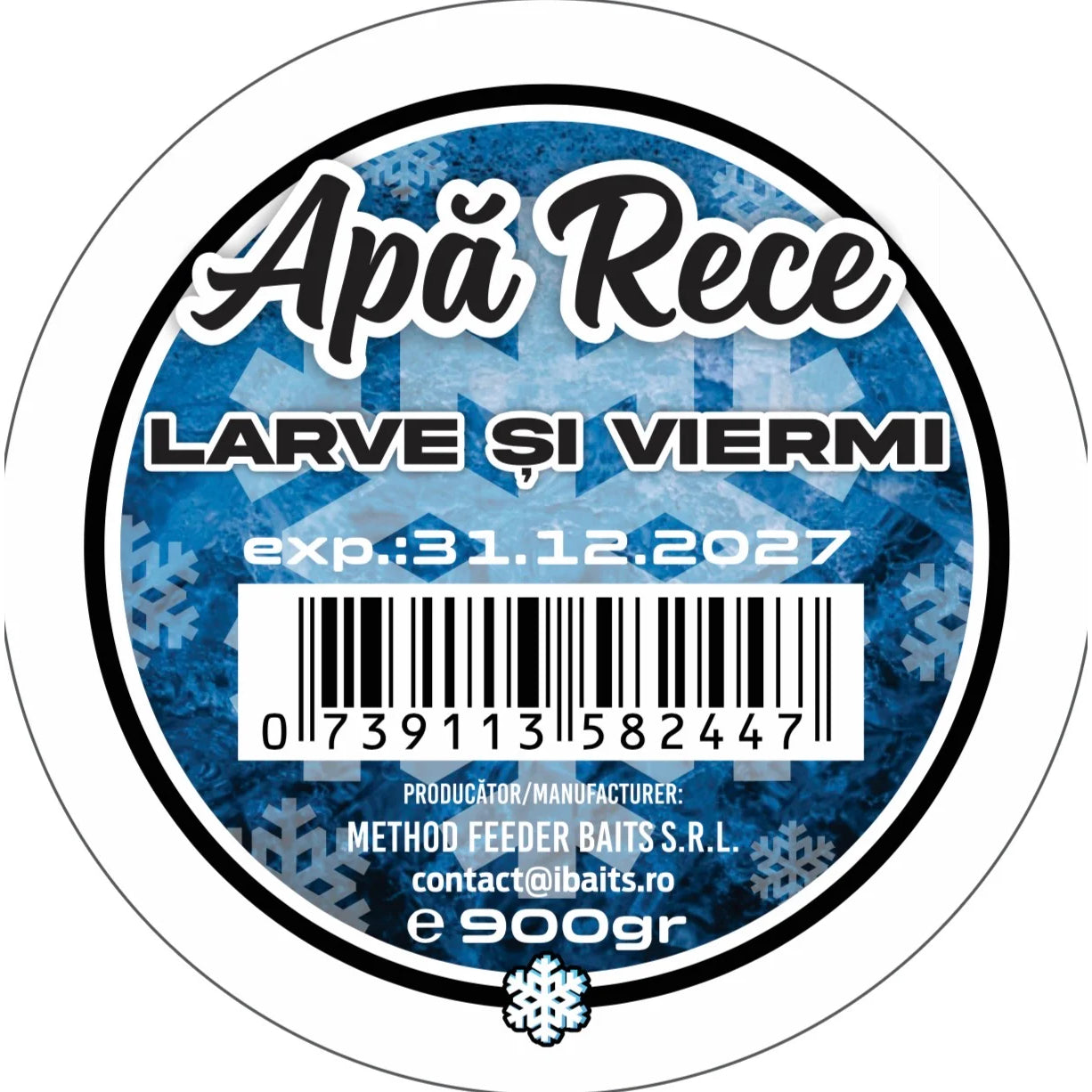 Nada IBAITS Apa Rece, Larve si Viermi, 900g