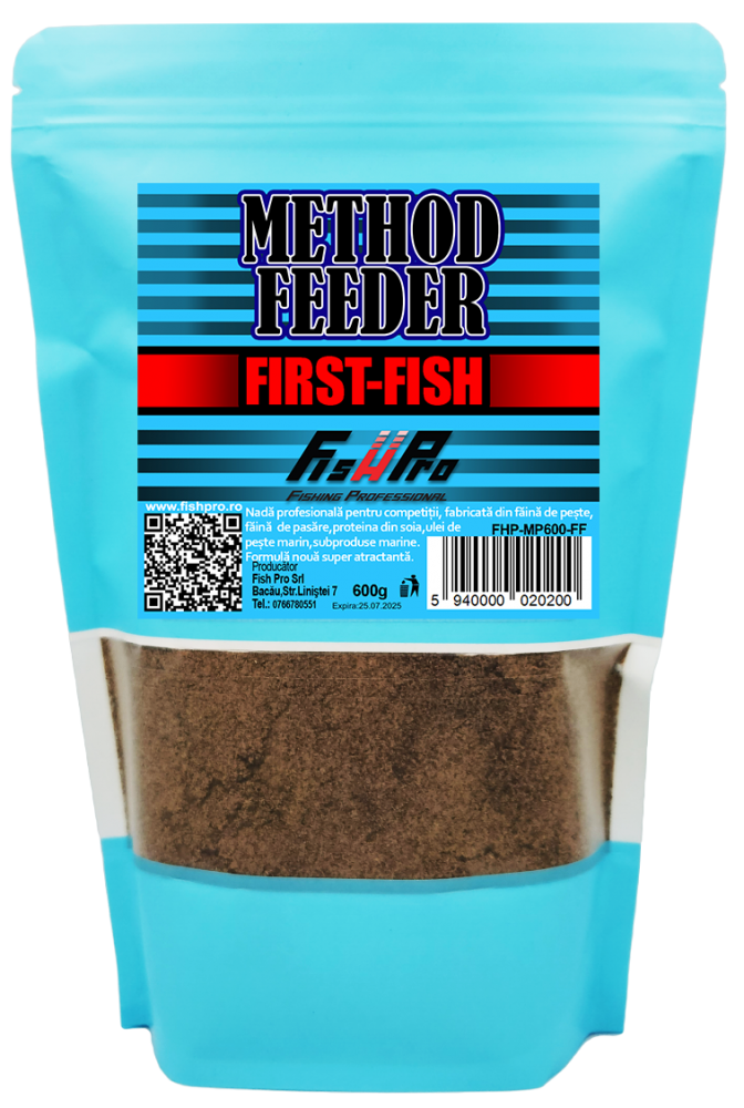Nada Method Feeder First-Fish Amb. Easy-Open Resigilabil