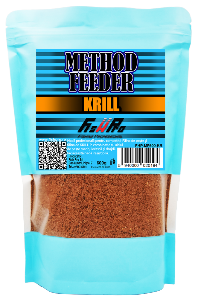 Nada Method Feeder Krill Amb. Easy-Open Resigilabil