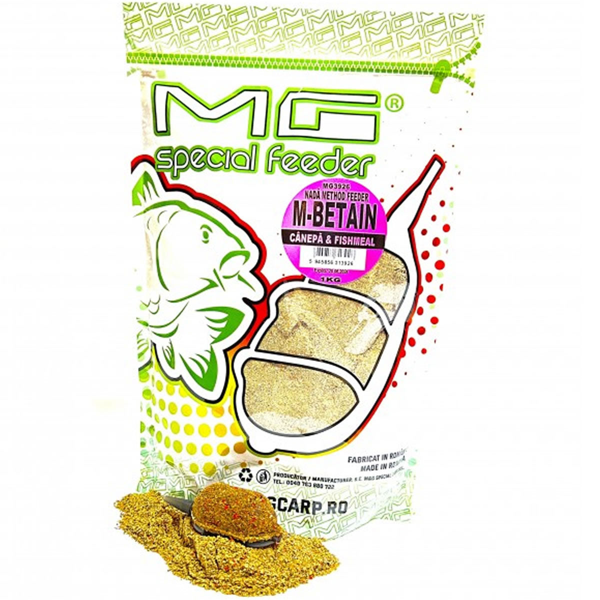 Nada Method Feeder MG Special Carp M-BETAIN, 1kg