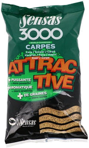 Nada SENSAS 3000, Attractive Carp, 1kg
