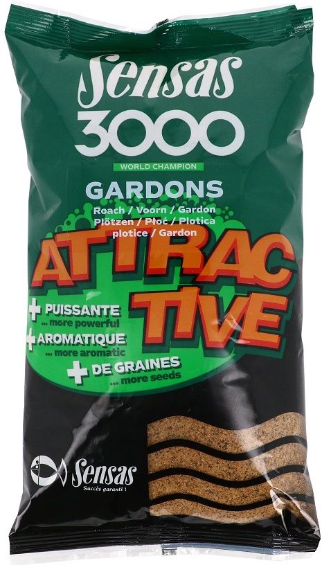 Nada SENSAS 3000, Attractive Gardon, 1kg