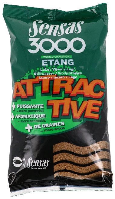 Nada SENSAS 3000, Attractive Lake, 1kg