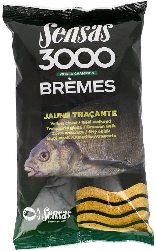 Nada SENSAS 3000, Bremes Jaune Tracante, 1kg