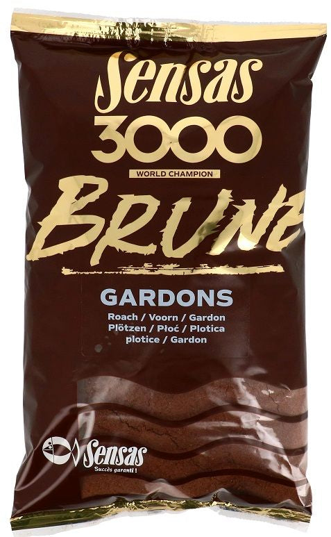 Nada SENSAS 3000, Brune Gardons, 1kg