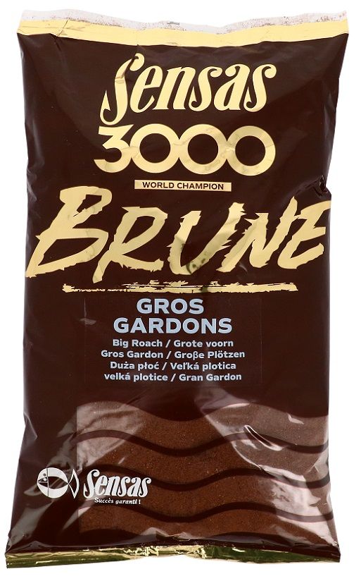 Nada SENSAS 3000, Brune Gross Gardons, 1kg