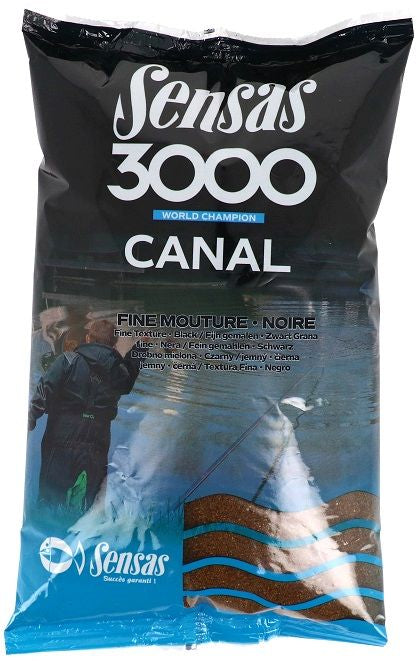 Nada SENSAS 3000, Canal Noire Fine, 1kg