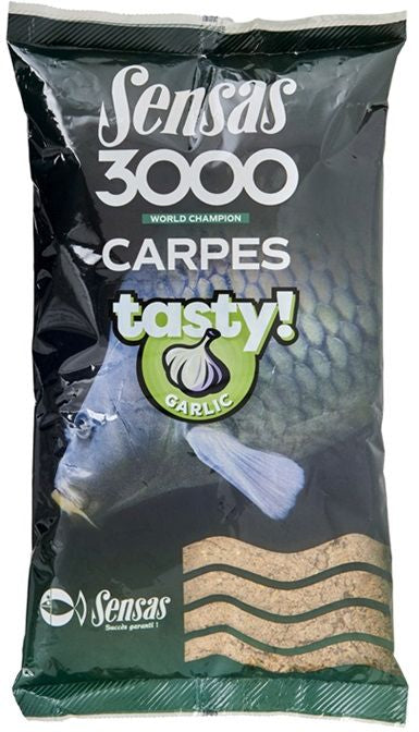 Nada SENSAS 3000, Carp Tasty Garlic, 1kg
