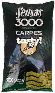 Nada SENSAS 3000, Carp Tasty Scopex, 1kg