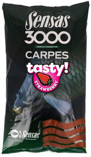 Nada SENSAS 3000, Carp Tasty Strawyberry, 1kg