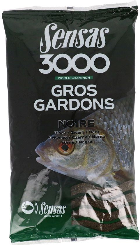 Nada SENSAS 3000, Gros Gardons Black, 1kg