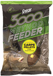 Nada SENSAS 3000 Method Carpe Pellets, 1kg