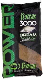 Nada SENSAS 3000, Power Bream Natural, 1kg