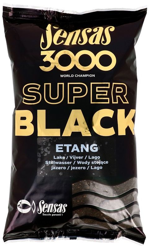 Nada SENSAS 3000, Super Black Etang, 1kg
