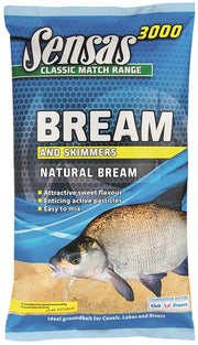 Nada SENSAS 3000 UK, Natural Bream, 1kg