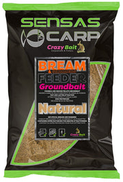 Nada SENSAS UK Big Bag, Bream Feeder Dark, 2kg