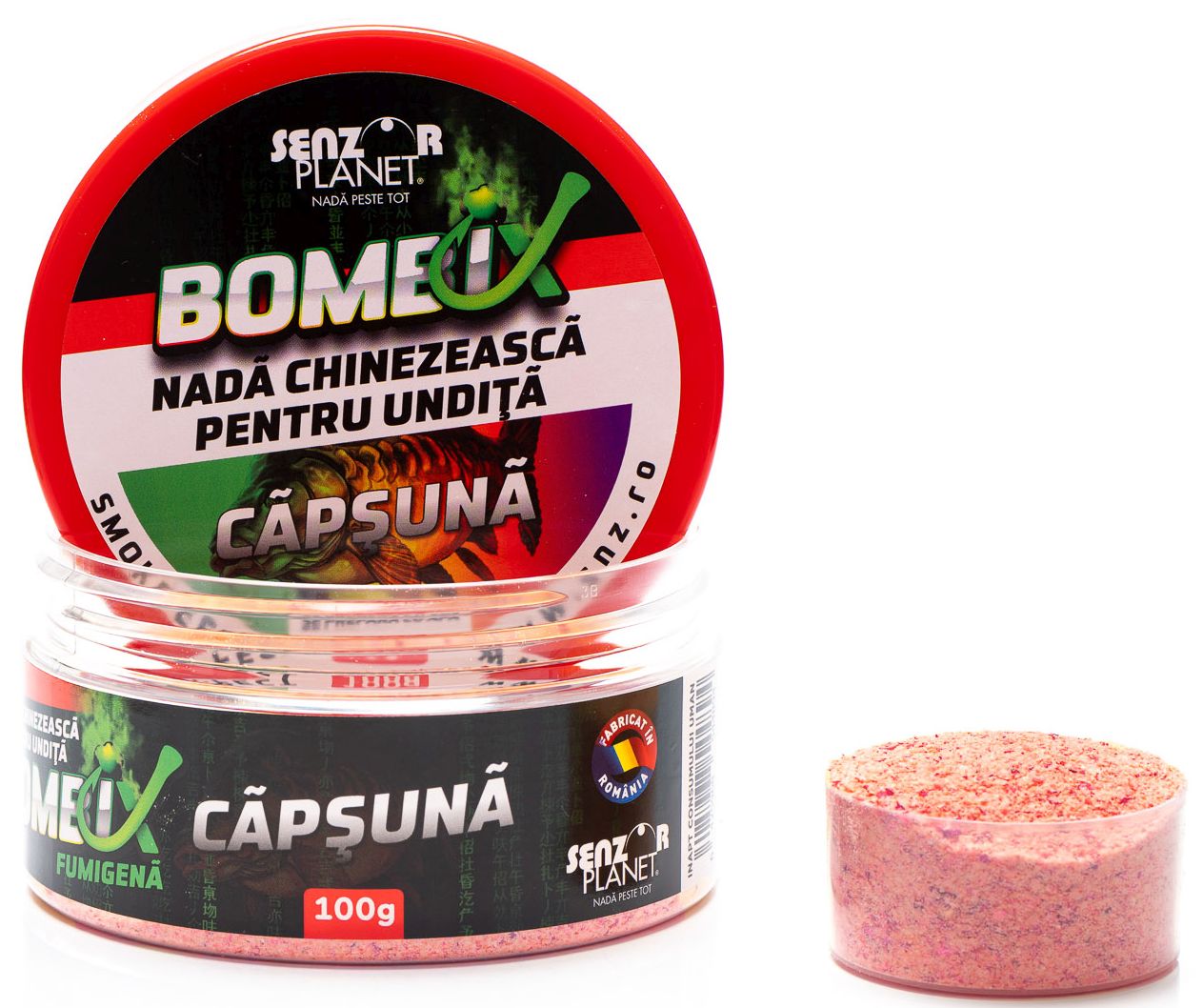 Nada SENZOR Fumigena Chinezeasca Pentru Undita, Capsuna, 100g
