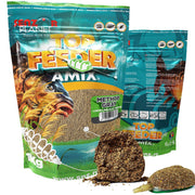 Nada SENZOR Top Method Feeder Amix Editie Limitata Grey, Larve Libelule &amp; Viermusi, 1kg