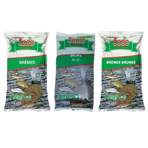 Nada Sensas 3000 Club Bream Black 1 Kg