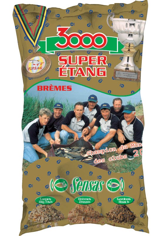 Nada Sensas 3000 Super Etang Carpes Gros Poissons 1 kg