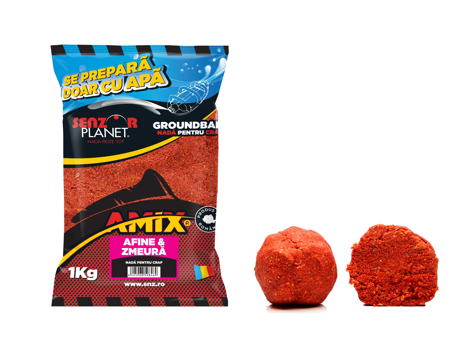 Nada Senzor Amix Afine Si Zmeura Roz 1kg