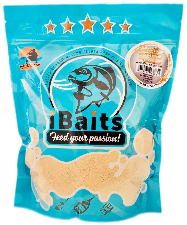 Nada iBaits Magic White Cloud, Crap Amur, 900g