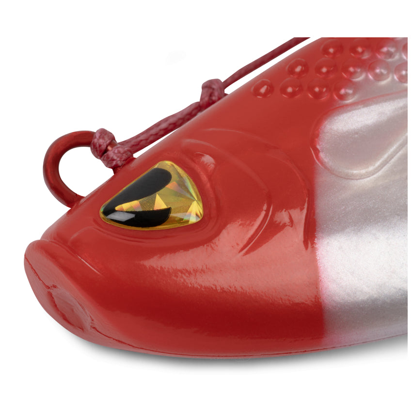 Naluca BLACK CAT Mad Flash Spin Tail, Red Head, 82g, 14cm,1 buc/pac