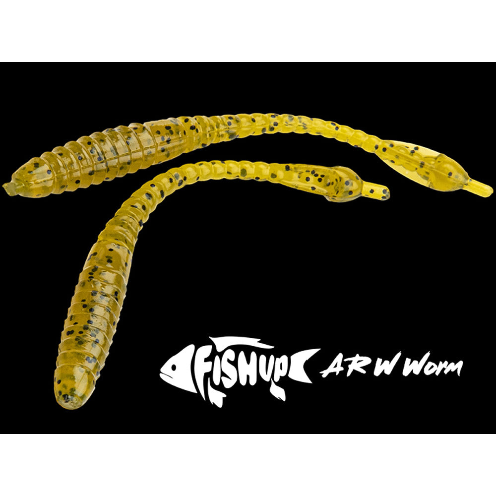 Naluca FISHUP ARW Worm 5.5cm, Motor Oil Red, 12buc/pac