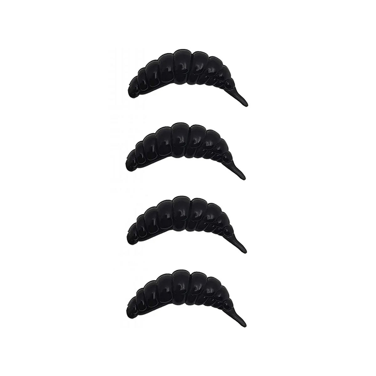 Naluca FISHUP Ozi Cheese, 101 Black, 3cm, 10buc/pac