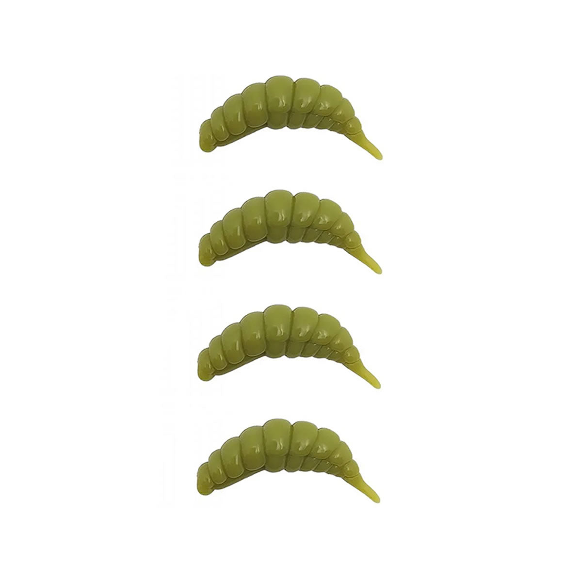 Naluca FISHUP Ozi Cheese, 109 Light Olive, 3cm, 10buc/pac