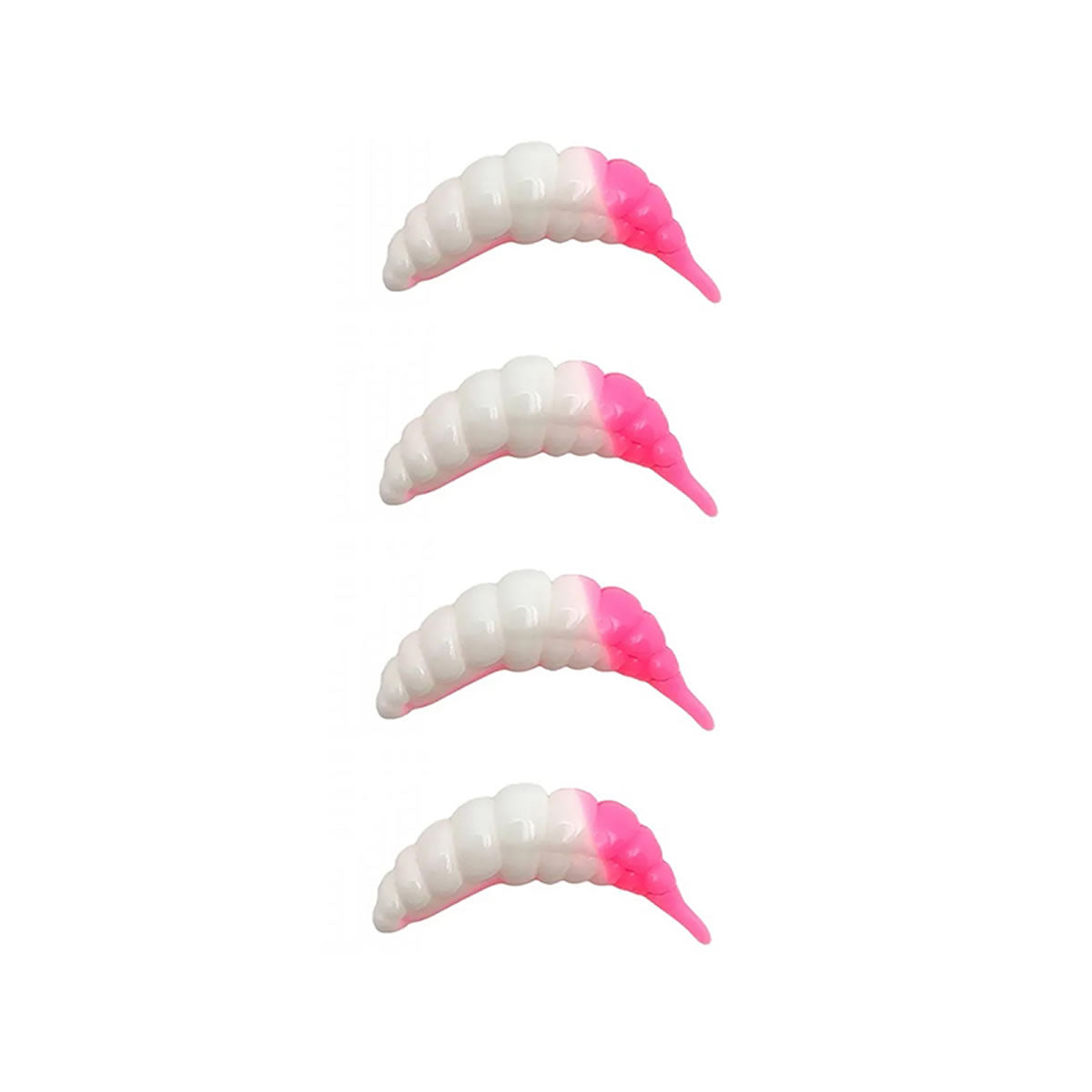 Naluca FISHUP Ozi Cheese, 132 White Bubble Gum, 3.8cm, 8buc/pac