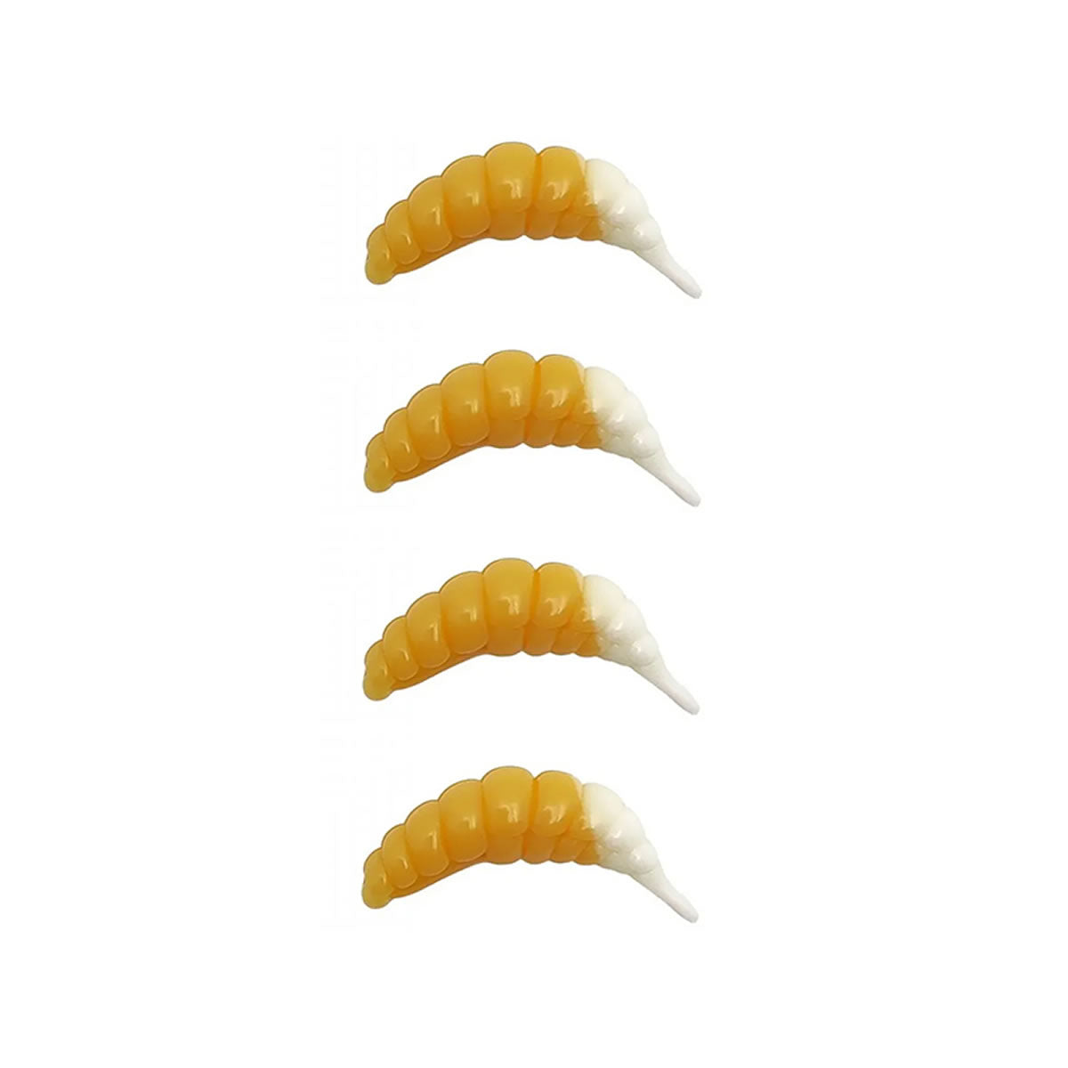 Naluca FISHUP Ozi Cheese, 134 Cheese White, 3cm, 10buc/pac