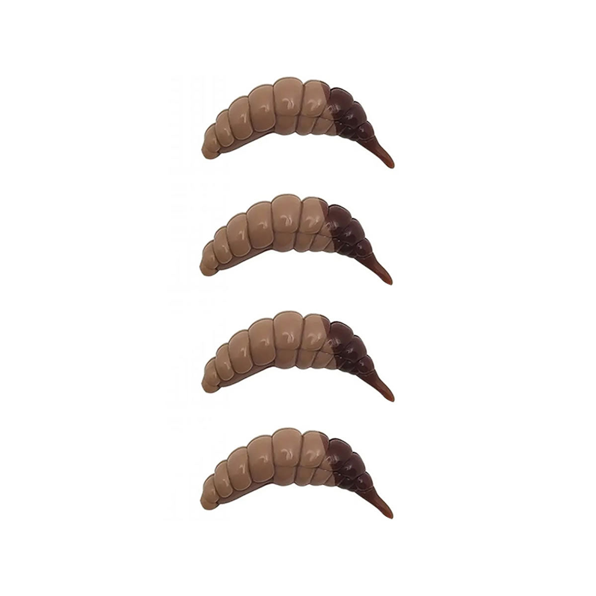Naluca FISHUP Ozi Cheese, 138 Coffee Milk Earthworm, 3.8cm, 8buc/pac