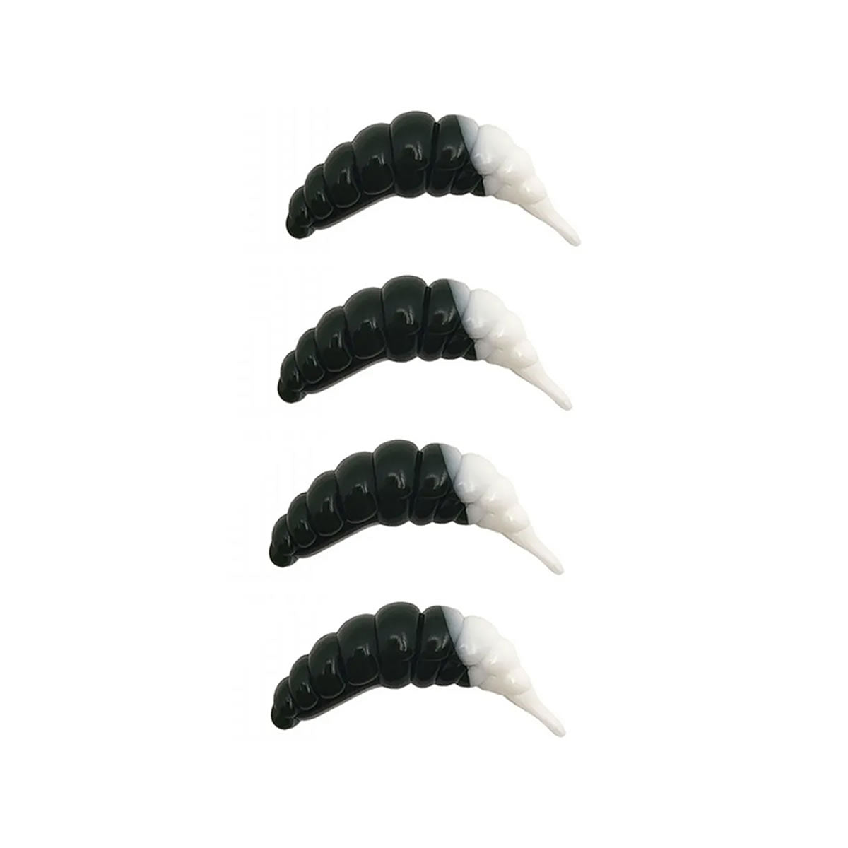 Naluca FISHUP Ozi Cheese, 140 Dark Olive White, 3cm, 10buc/pac