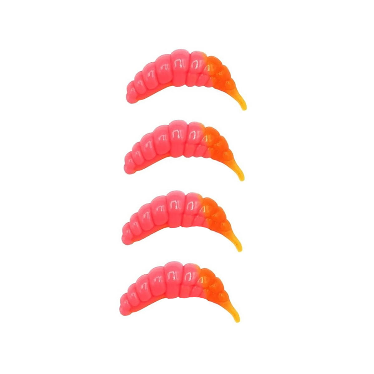 Naluca FISHUP Ozi Cheese, 142 Bubble Gum Hot Orange, 3.8cm, 8buc/pac